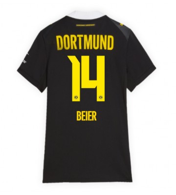 Borussia Dortmund Maximilian Beier #14 Replika Bortatröja Damer 2026-27 Kortärmad